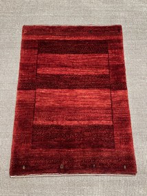 Loribaft Tappeto 60 x 90 Rosso (Iran) Annodato A Mano