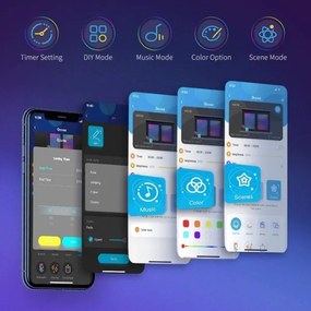 Govee - Striscia LED RGB dimmerabile SMART LED/36W/24V 10m Wi-Fi