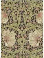 Morris & Co Carta da parati Pimpernel - Bullrush/ Russet