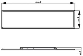 Philips - Plafoniera LED dimmerabile SLIM SCENE SWITCH LED/36W/230V 4000K