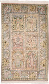 Cashmere Silk Tappeto orientale 110 x 170 (Indian) Annodato A Mano