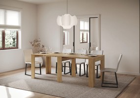 Consolle Estensibile Elegante Slick 90x25/181 cm, QUERCIA NATURA