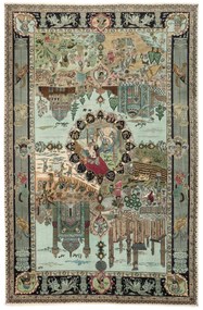 Tabriz Tappeto persiano 300 x 200 (Iran) Annodato A Mano