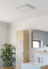 Eglo 901337 - Plafoniera LED da bagno FUEVA LED/13W/230V 29x29 cm IP44 bianca