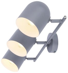 Lampada da soffitto azzurra con paralume in metallo 55x10 cm Azuro - Candellux Lighting