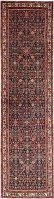 Hamedan Tappeto 390x100 Blu (Iran) Annodato A Mano