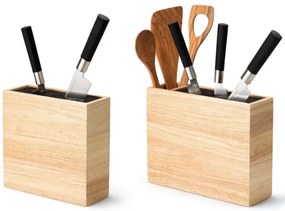 Continente C3315 - Portacoltelli con inserto flexi e scomparto 27,5x9x21,5 cm