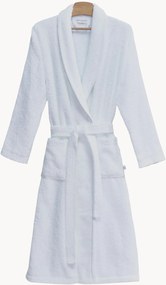Accappatoio unisex in cotone con collo sciallato Cocoon