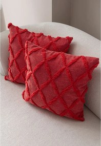 Federe decorative in set 2 pz 43x43 cm Tuffet – Mioli Decor