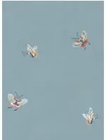 Sandberg Carta da parati Butterflies - Misty Blue