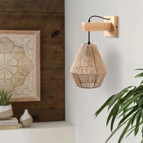 Lampada  APP1149-1W Wood