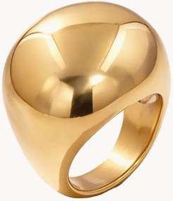 Anello placcato in oro Chloe