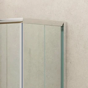 Kamalu - Cabina doccia angolare 100x100 altezza 180cm K410