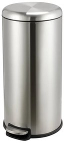 Pattumiera Casual DELINIA a pedale argento 28 L