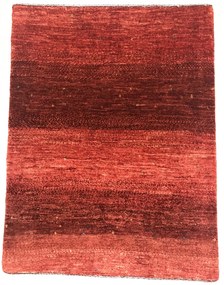 Loribaft Tappeto persiano 90 x 110 Rosso (Iran) Annodato A Mano