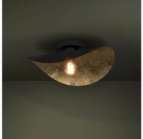 Eglo 390391 - Plafoniera SACEDA 1xE27/40W/230V nero/oro