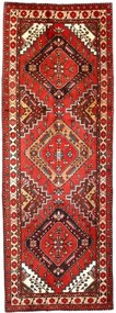Ardebil Tappeto 130 x 350 Rosso (Iran) Annodato A Mano
