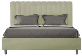 Letto Matrimoniale Francese 140x200 cm Senza Rete Agueda T verde