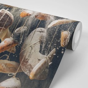 Carta da parati – Pane appeso