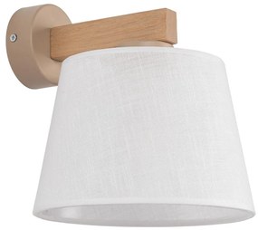 Brilagi - Lampada da parete LATTE SABIA 1xE27/15W/230V pino/bianco