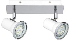 Rabalux 5498 - LED Faretto da bagno STEVE 2xGU10/4,5W/230V
