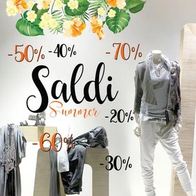 Saldi ibiscus | Vetrofania
