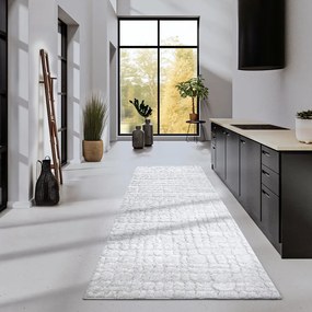 Passatoia color crema 80x240 cm Artistique Cream White - Elle Decoration