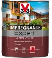 Impregnante Expert Al Solvente Ideale Per Proteggere E Nutrire Tutti I Supporti In Legno Esterno Incolore 0,75 Lt - V33