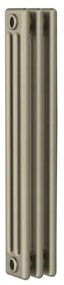 Radiatore acqua calda Comby in acciaio 3 colonne, 3 elementi, interasse 813 mm, fango