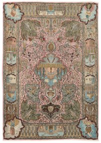 Tabriz Tappeto 280x200 (Iran) Annodato A Mano