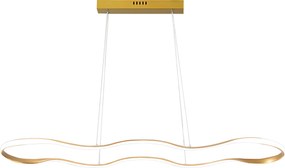 LAMPADA A SOSPENSIONE A LED LHJ027-CP 120cm Oro