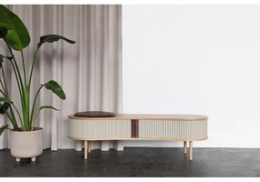 Tavolo TV marrone in rovere 140x40 cm Audacious - UMAGE