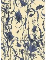 Edmond Petit Carta da parati Jardin Marine - RM115-01 - Bleu