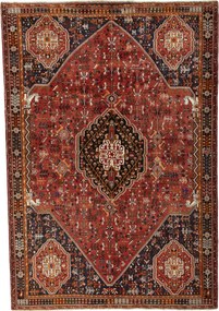Shiraz Tappeto persiano 300x210 Rosso (Iran) Annodato A Mano