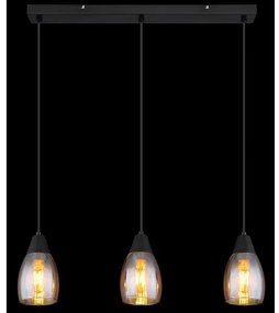 Globo 15705-3H - Lampadario a sospensione con filo REID 3xE27/15W/230V