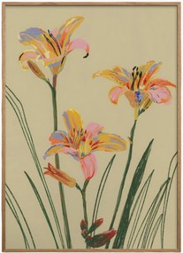 Stampa digitale incorniciata Lilies
