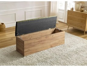 Panca in colore verde e naturale Kumo - Bobochic Paris