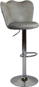 TAZ - sgabello moderno in velluto