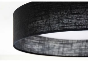 Duolla - Plafoniera LED ROLLER LED/24W/230V diametro 45 cm nero