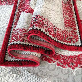 Tappeto rosso esclusivo in stile vintage Larghezza: 240 cm | Lunghezza: 330 cm
