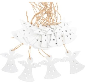 Decorazioni per albero di natale in set in legno 18 pz 5 cm Angels – Dakls