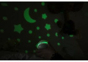 Beaba - Proiettore con melodia PIXIE USB/5V 1300 mAh verde