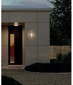 Redo 90534 - Applique a LED da esterno QUADRIS LED/12W/230V IP54 marrone