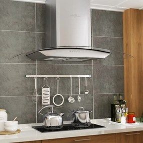 Cappa Aspirante A Muro 90 Cm Acciaio Inossidabile 756 M³/h Led /