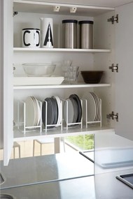 Portapiatti Yamazaki bianco Tower - YAMAZAKI