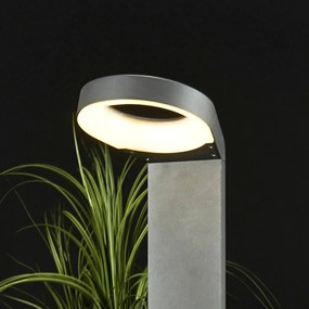 Lucande Moderno lampione a LED Jarka