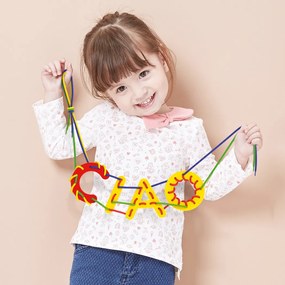 Play Montessori - Lacing ABC+123