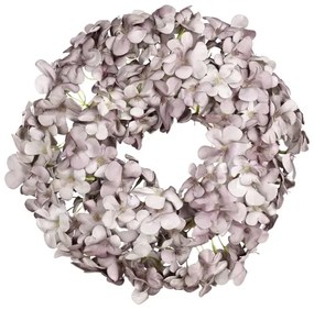 Eglo 428207 - Corona di fiori artificiali SOLVANG diametro 35 cm viola