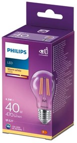 Lampadina LED VINTAGE Philips A60 E27/4,3W/230V 2700K
