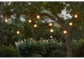 Catena luminosa a LED nera per esterni, lunghezza 5 m Circus Maxi - Star Trading